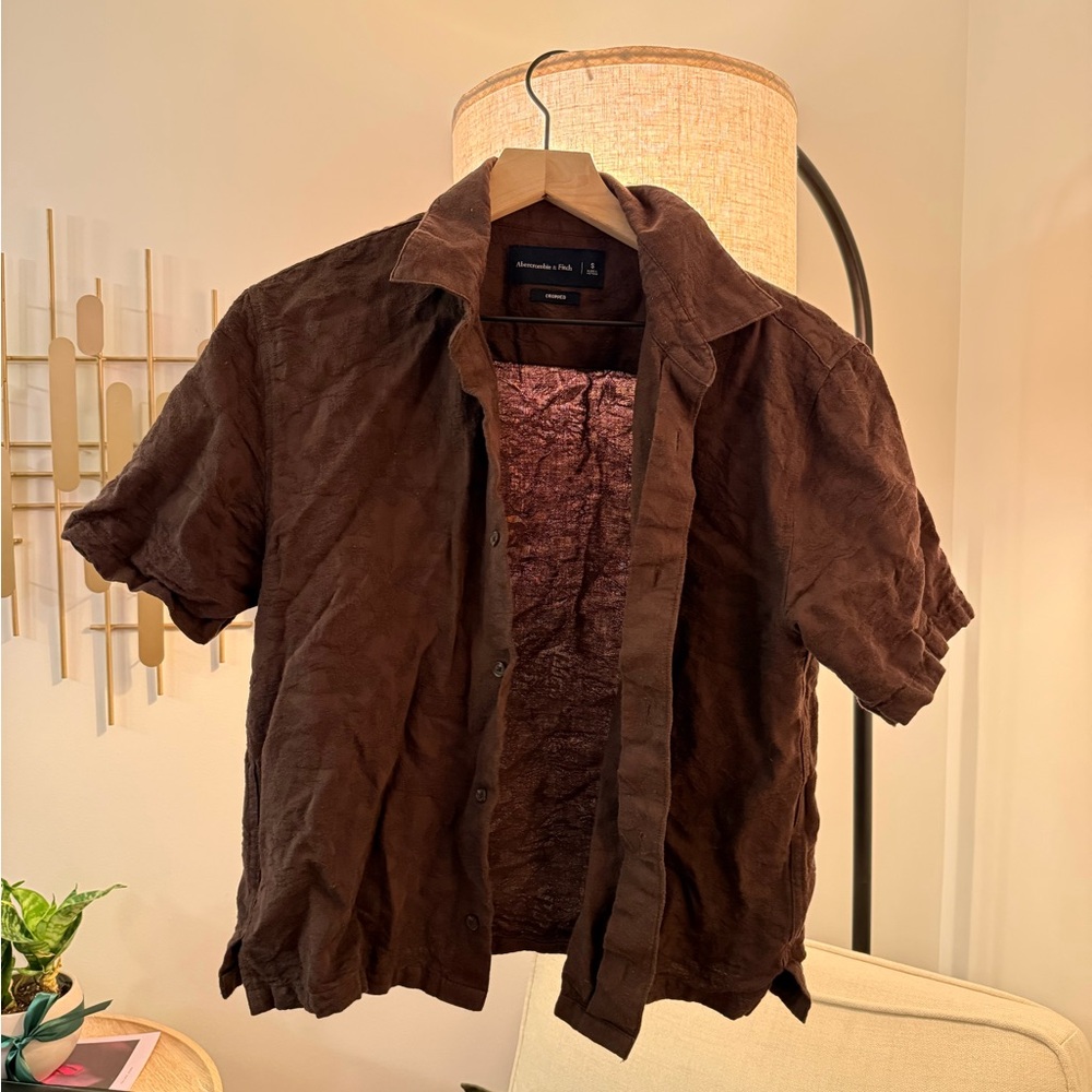 Abercrombie Short Sleeve Button-Up Shirt